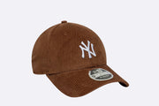 New Era New York Yankees MLB Cord 9FORTY M-Crown Marrón